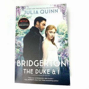 BRIDGERTON THE DUKE & I Book 1 Julia Quinn Paperback Netflix TV Tie-In